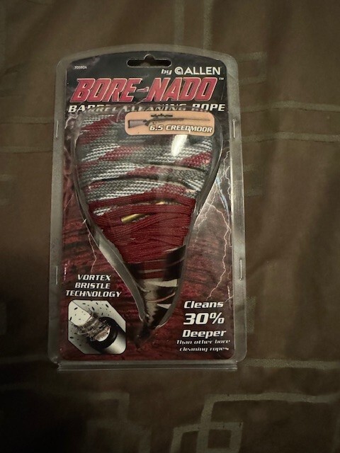 ALLEN – Bore-Nado Barrel Cleaning Rope for 6.5 Creedmoor -NEW IN BOX