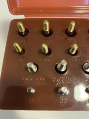 Tipton Beat Brass Gun Cleanings Brush Set Of 26 PCs Excellent Condition.