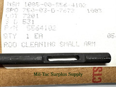 Military Issue Small Arms M1911 Cleaning Rod – NOS Sealed