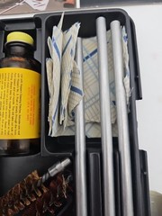 Hoppe’s No. 9 Deluxe Gun Cleaning Kit + Miscellaneous Cleaning Supplies/Brushes