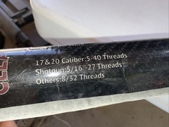 WG-2736-1 CLEANING ROD 44” Long CARBON FIBER 1-PIECE