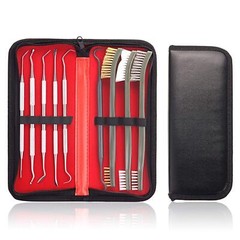 Gun Cleaning Brushes Picks Kit Set Brass Copper Steel Nylon Stainless Steel Ploy
