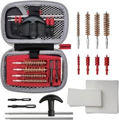 Handgun Cleaning Kit All-in-One 13 Piece Pistol Cleaning Kit W/ Cleaning Rod
