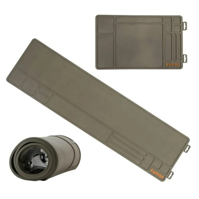 2 Pack Rifle Gun Pistol Cleaning Station Mat-Universal 36”X 10”& 15.5”X10”