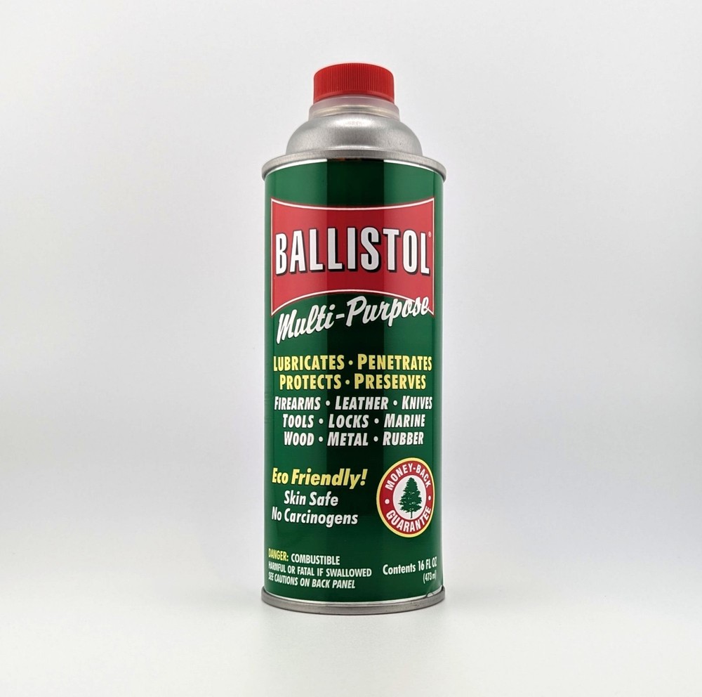 Ballistol Multi-Purpose Oil Gun Lubricant 16 oz. – Non-Aerosol Liquid 120076