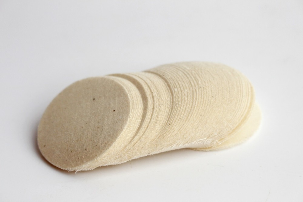 .70-.79 CAL. 1 3/4″ ROUND .005″ THICK DRY SHOOTING PATCHES / QTY. 100 / EMSS7051