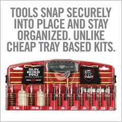 Real Avid Gun Boss Pro – 24 Piece Universal Gun Cleaning Kit (AVGBPRO-U)