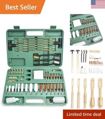 Complete Cleaning Set for Rifles, Pistols & Shotguns – Elite Brass and Brushes