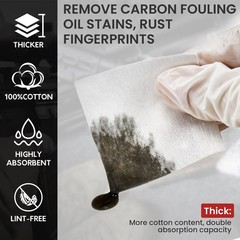 3” Gun Cleaning Patches More Cotton Contain, Highly Absorbent Gun Cleaning C…
