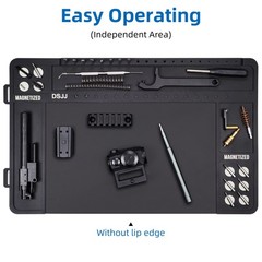 Pistol Gun Cleaning Mat, Premium Gun Cleaning Pad with Organizer Parts Tray, …
