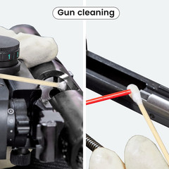400 (800 Tips) 6-Inch Gun Cleaning Swabs with Storage Box – Lint-Free Cotton …