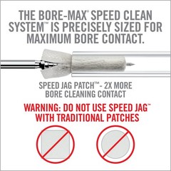 Real Avid Bore-Max Speed Jag & Patches .40 Cal Cleaning Set