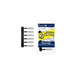 22 caliber 223 5.56mm Barrel cleaning swab, White