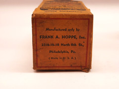 Vtg Hoppe’s No.9 Gun Nitro Powder Solvent Cleaner – almost empty Bottle 2oz
