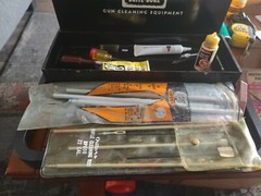 Vintage Mill Run Brite Bore Rifle Gun Cleaning Kit