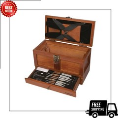 Piece Universal Wood Gun Cleaning Tool Chest (.22 Caliber and up), Multi