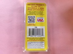 1 Lot of 4 Various Pro Shot Brass Brushes (.45 Cal, .30 Cal, 7mm, .223Cal)