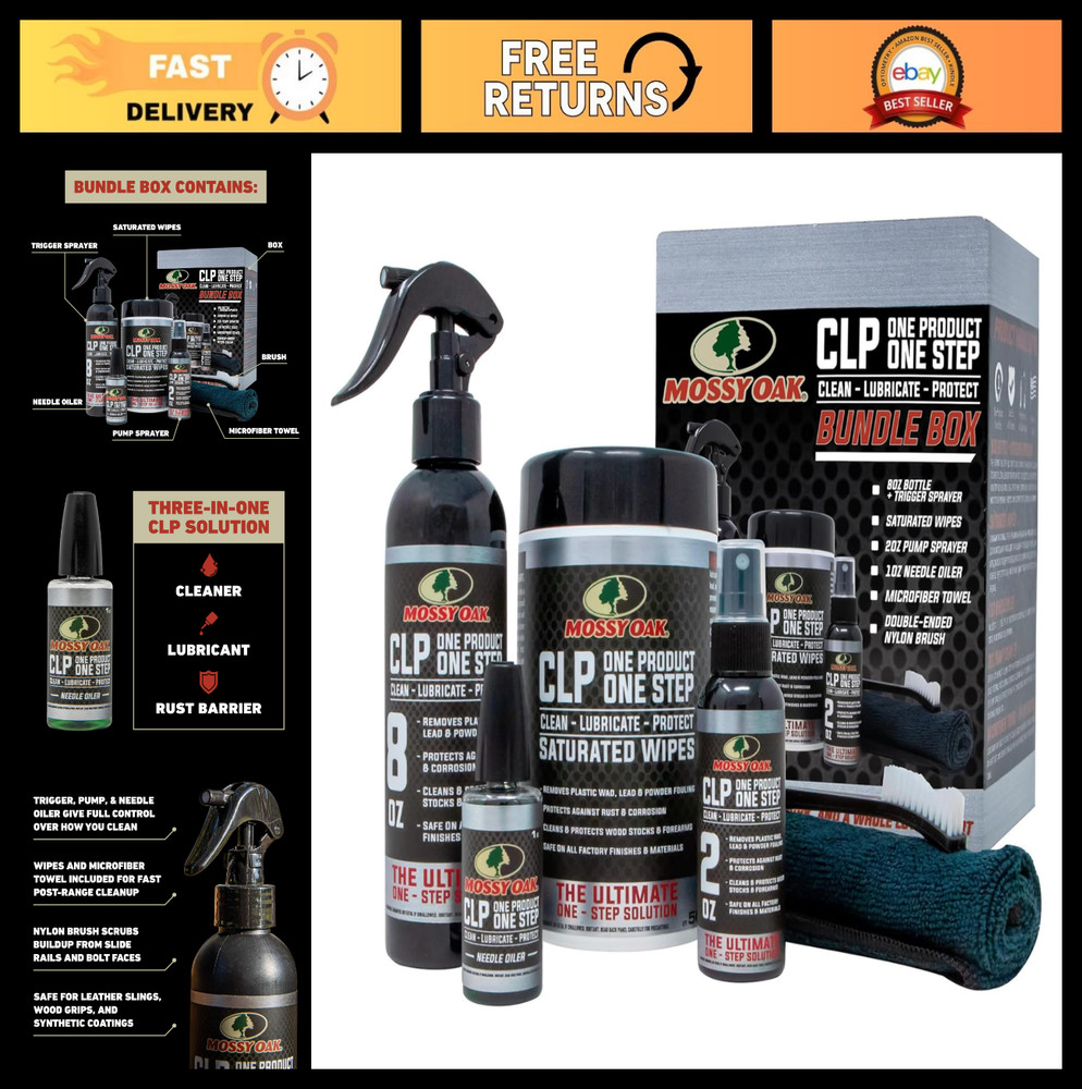All-in-One Gun Cleaning Oil | Cleaner, Lubricant & Protectant | One-Step Gun Car