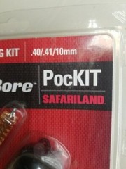 KleenBore/Safariland PocKIT Handgun Cleaning Kit .40/.41/10mm RN# POC 224