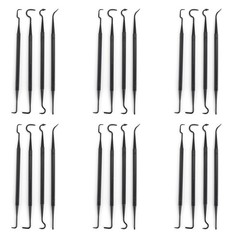 24Pcs Gun Cleaning Nylon Picks Tools Kit Rifle Pistol Clean Tool 6 Sets#