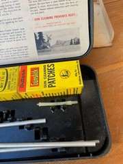 Vintage Outers Rifle Cleaning Kit 22 Cal NO. P-447 In w/ Original Box