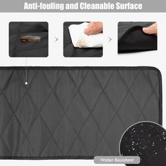 Tactical Cleaning Mat with Tool Storage Pocket, Roll Up Shotgun Maintenance P…