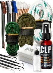 Bore Cleaner Gun Cleaning Kit for 12Ga / 5.56 / 9mm Gun Cleaning Snake, Gun C…