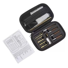 Handgun Cleaning Kit for .22.357.38,9mm.40.45 Cal Pistol Cleaning Kit