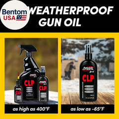 – 3-In-1 CLP Gun Oil, Lubricates & Preserves All Types of Firearms, Military-Gra