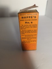 Vintage 1950’s Hoppes No 9 Powder Solvent 1/3 Full Gun Cleaner