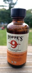 Hoppe’s No. 9 Gun Cleaning Kit W/Rod, tips, patches, solvents + lubricating oil