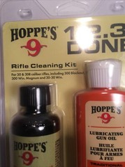 Hoppes 1-2-3 Done .30 Caliber Rifle Cleaning Kit 110030 New