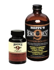 Hoppes No. 9 Bench Rest Copper/Plastic Fouling Gun Bore Cleaner 5oz Bottle BR904