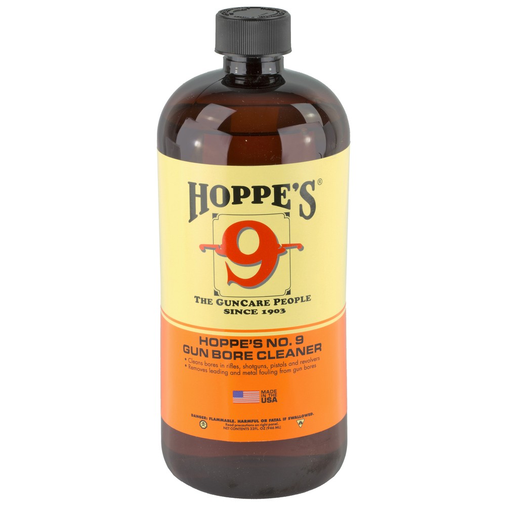Hoppes No 9 Solvent Quart Liquid Cleaning Solution Protects Against Residue