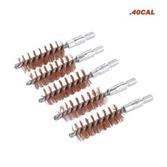 5PCS Bronze for Brushes Phosphor Bronze Bristles Bore Rifle Gun Pistol Cleaning