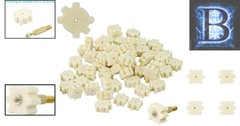 Efficient Wool Star Chamber Cleaner with Rod Adapter for .223/5.56/.300 Blackout