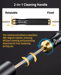Universal Gun Cleaning Kit for All Firearms – Rifle, Shotgun & Pistol Set with B