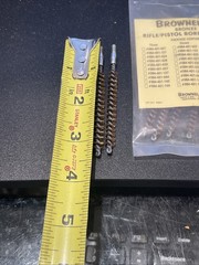 10 pc. Brownell’s 084-401-025 Bronze Pistol/Rifle Bore Brushes for .243 / .25