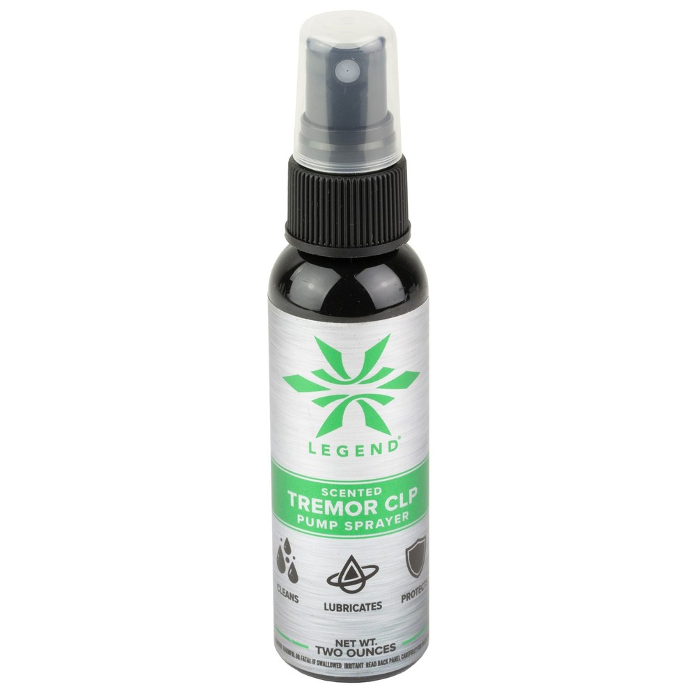 Legend Tremor CLP Gun Oil 4oz Pump Spray One-Step Cleaner Lubricant Rust Blocker