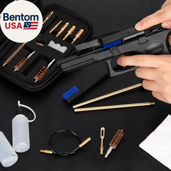 Universal Handgun Cleaning Kit .22,.357,.38,9Mm,.45 Caliber Pistol Cleaning Kit