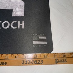 Heckler & Koch HK Genuine Grey Counter & Clean Mat 12 X 17 Officially Licensed