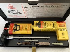 Vintage OUTERS GUNSLICK #479 PISTOL REVOLVER GUN CLEANING KIT 38 Cal