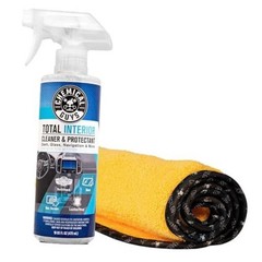 Total Interior Cleaner & Protectant 16 oz with Professional Grade Microfiber