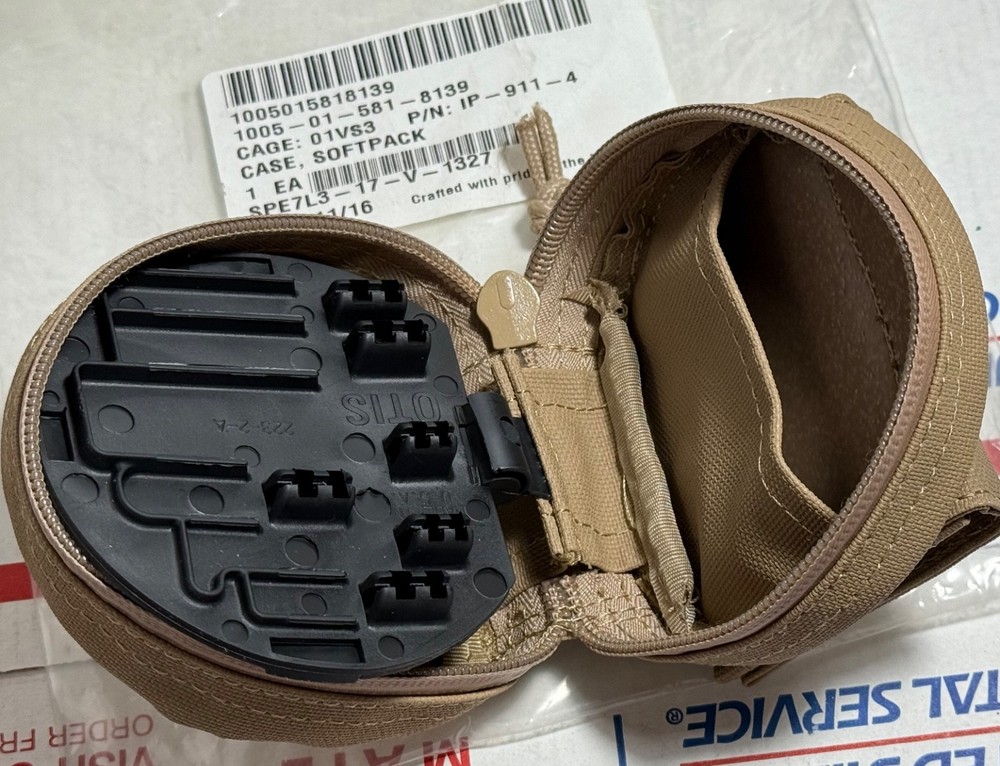 OTIS 5.56 / 9MM CLEAN KIT EMPTY SPARE UNIVERSAL SOFT PACK CASE -NEW