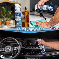 Total Interior Cleaner & Protectant 16 oz with Professional Grade Microfiber