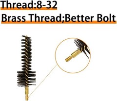 .308 Caliber Gun Cleaning Set: Nylon and Brass Brushes for Perfect Maintenance