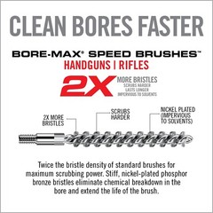 Real Avid Bore-Max Speed Brushes Multi-Cal Pack for Gun Cleaning (AVBMSBS)