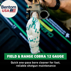 Cobra Bore Cleaning System – Efficient, Easy Gun Cleaning Kit – Includes CLP Gun