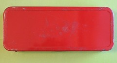Vintage Red Metal Box Outers Gunslick Revolver Kit .22 Cal – TIN BOX + INSERT