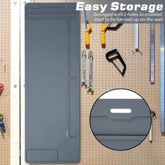 CKPART Gun Cleaning Mat, Anti-Slip Rubber Workbench Mat,Large Tactical Cleaning